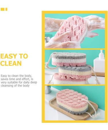 FRCOLOR 12 Pcs Bath Sponge Pouf Set - Exfoliating Loofah & Body Scrubber Balls for Kids & Men - Perfect Shower Tools for Gentle Cleansing - Buy Online on GoSupps.com