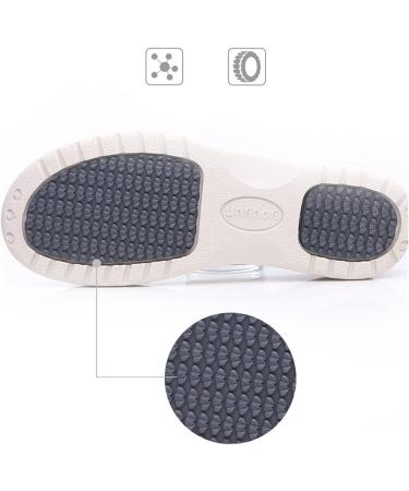 Yytcsjz Diabetic Slippers Extra Wide Mens Breathable Hospital Shoes - Elder Extra Wide Orthopaedic Comfort Shoes in Grey - Perfect Gift for Healthier Elderly Parents - Buy Online on GoSupps.com