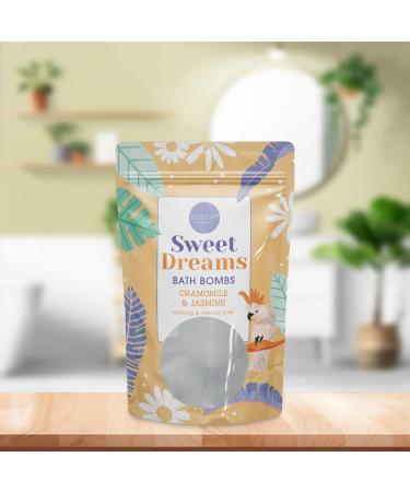 Elysium Spa Chamomile & Jasmine Bath Bombs Chamomile & Jasmine 16.67 g (Pack of 3) - Buy Online on GoSupps.com