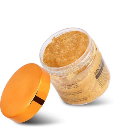 24K Gold Body Peeling Cream - Natural Exfoliation for Dull & Dry Skin | Remove Dead Skin Cells - Buy Online on GoSupps.com