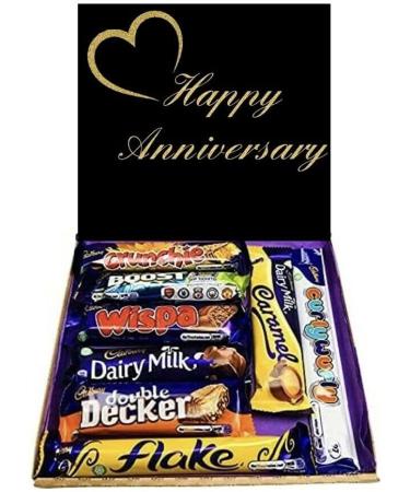 Cadburys Happy Anniversary Chocolates Gift Present Cadbury s Hamper Sweet Box - Buy Online on GoSupps.com