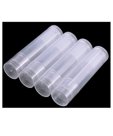JZK 50 Pack Clear Plastic Lip Balm Containers - Empty Tubes for DIY Lip Balm & Handmade Projects - Buy Online on GoSupps.com