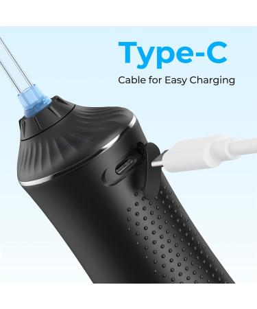 Buy Cordless Water Flosser - 300ML Portable IPX7 Waterproof 5 Modes USB Rechargeable | Perfect for Home & Travel - Buy Online on GoSupps.com