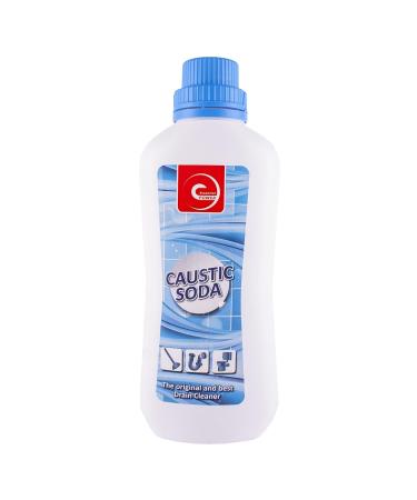 1Kg Caustic Soda Drain Cleaners & Unblockers Powder Kitchen Sink & Drain Cleaner Effectively Clears Blocked Drains Also Use For Cleaning Pathways Driveways Exterior & Brickwork 1.0 Kilograms - Buy Online on GoSupps.com