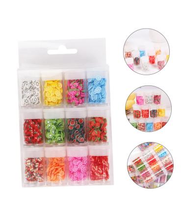 48 Boxes of 3D Polymer Nail Art Accessories - strawberry & fruit Dessert Pearls | Mini Ceramic Charms | Perfect for Nail Techs - 14.2x8.5cm | Multi-Color Set - Buy Online on GoSupps.com