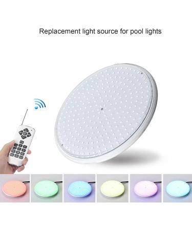 Pool Light Bulb Replacement 3500LM RGB Colorful Pool Lights Remote Control IP68 Waterproof Light Fixture 12V for Pond Patios Fountain Underwater Lights Defult - Buy Online on GoSupps.com