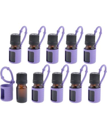 10pcs Bouteilles D'huile Essentielle et Manchons Parfums R cipients Pour Voyage Camping - Buy Online on GoSupps.com