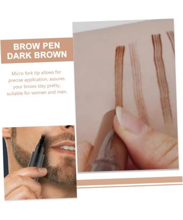 Healeved 2pcs Microblading Eyebrow Pen Microblade Eyebrow Pen Beard Pencil Filler for Men Brow Pencil Plastic - Buy Online on GoSupps.com