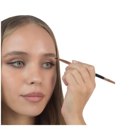 Global Fashion 2-in-1 Eyebrow & Lash Brush | Shape & Define Brows | Lengthen & Separate Lashes | Double-Ended | Soft Cruelty-Free Vegan Bristles | Essential Makeup Tool - Buy Online on GoSupps.com