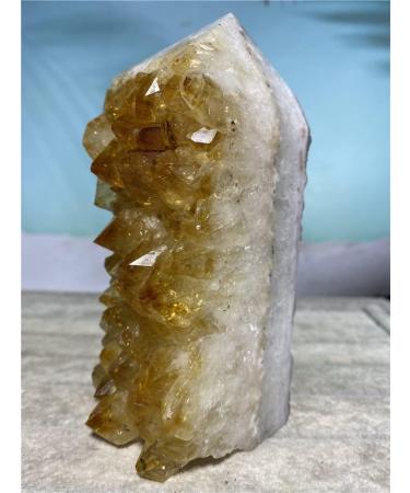 Amethyst Rough Stone Tower Natural Citrine Amethyst Raw Quartz Purple Crystal Cluster Stones Specimen Home Decoration Crafts Gift Full of Texture - Buy Online on GoSupps.com