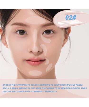 Aztk Concealer Pen Color Corrector Liquid with Sponge Head Long Lasting Moisturizing Highlighter for Face Covers Blemishes Creates Flawless Makeup (01# 4.5g) - Buy Online on GoSupps.com