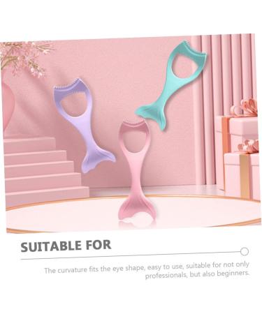 NOLITOY 2pcs Eyeshadow Heated Lash Curler Eyeliner Applicator Tool Silicone Eyeliner Aid Tools Auxiliary Usb - Buy Online on GoSupps.com