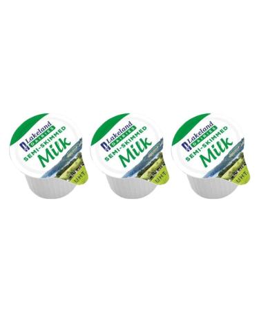 Lakeland Dairies Semi Skimmed Milk Pots 240x12ml - Buy Online on GoSupps.com
