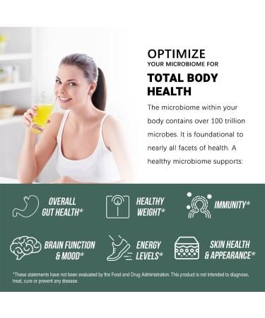 ESUNM 3-in-1 Liquid Probiotic Complex with Prebiotics Probiotics & Postbiotics - Features 10 Clinical Strains + 18 Organic Fermented Herbs - Complete Gut & Microbiome Support for Men & Women (16 oz) - Buy Online on GoSupps.com