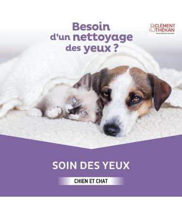Cl ment Th kan - Eye cleansing lotion for dogs and cats - Eye care 125 mL - Buy Online on GoSupps.com