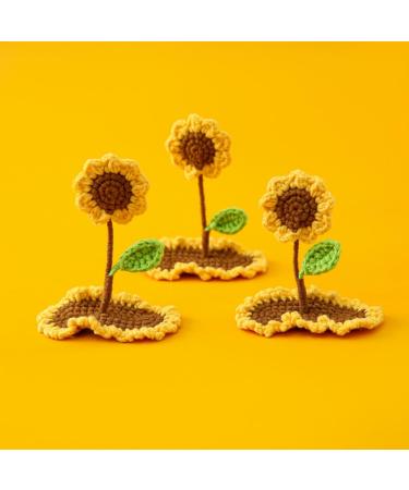 Cherjoury Delicate Crocheted Barrettes Clip Hairpin Sweet Girls Side Clip Lady 3D Three Dimensional su - Buy Online on GoSupps.com