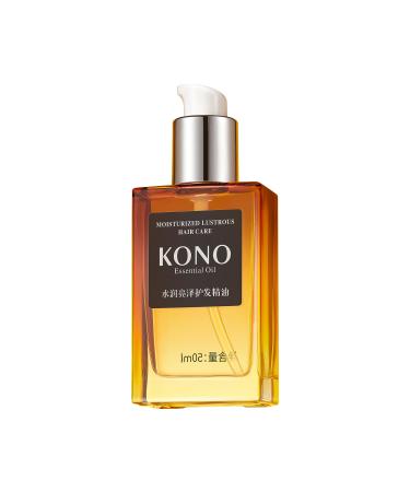 KONO Hair Treatment Oil - Strengthening Moisturizing Nourishing & Frizz Fighting- with Vitamin E Oil and Jojoba Seed Oil