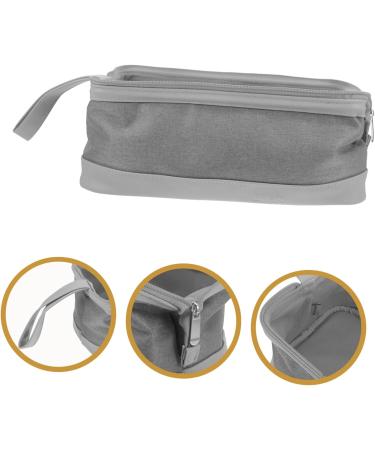 SOIMISS Hair Dryer Storage Bag Hair Dryer Case Hair Dryer Organizer Bag Case for Hair Dryer Toiletry Bag Pu 36.00X15.50X13.00CM Light Grey - Buy Online on GoSupps.com