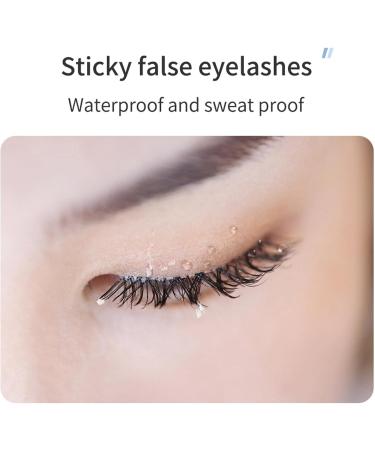 Double Eyelid Cream | Eyelash Glue Enhancers Lash Adhesive - Strong Hold Individual Lash Adhesive Waterproof Long-Lasting Individual Eyelashes Clear Glue for Women. 5 Ml - Buy Online on GoSupps.com
