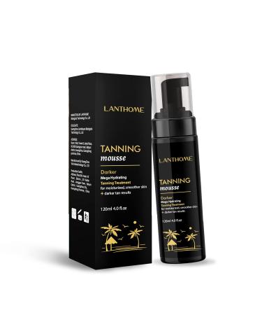 Self Tanner for Face Body MKNZOME Self Tanning Mousse Fake Tan Sunbed Tanning Accelerator Fast Sunless Tanner for Women Men #4