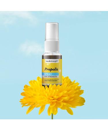 Bee Strength Caramel Propolis Spray | Alcohol-Free & High-Strength Formula | Soothes Sore Throat, Supports Immune Health | UK Made (15ml) - Buy Online on GoSupps.com