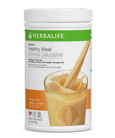 Herbalife Formula 1 Healthy Meal Nutritional Shake Mix-Orange Cream
