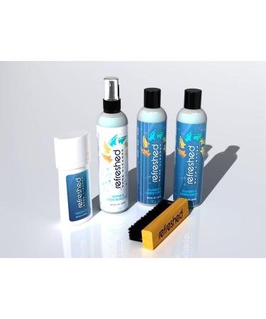 Shoe Cleaning Kit - Clean Suede, Leather, Nubuck, Canvas, and Mesh Shoes - 8 Ounce - All Sneaker Types - Buy Online on GoSupps.com