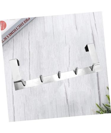 JOINPAYA Over Door Hanger Over Door Towel Bar Over The Door Storage Hook Hanger Clothes Hook Cloth Hook Stainless Steel 35.6X12.5X4CM As Shown - Buy Online on GoSupps.com