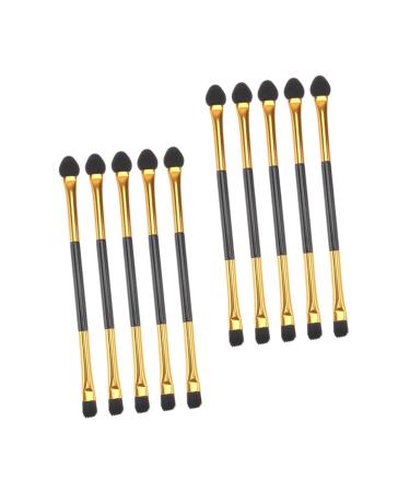 PLAFOPE 20pcs Double Ended Eyeshadow Brush Makeup Brush Disposable Eyeshadow Applicator Makeup Tool Liquid