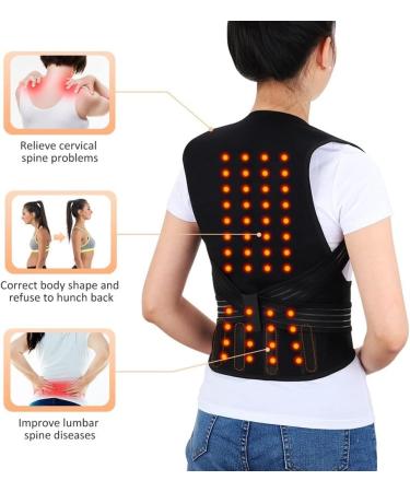 Wgust Lumbar Strap Support for Men & Women | Relief for Herniated Discs & Sciatica | Medium Black Lumbar Belt - Buy Online on GoSupps.com