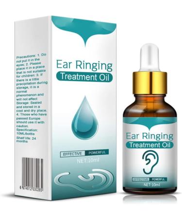 Natural Tinnitus Ear Drops - Earache & Tinnitus Relief Oil - 2PCS 15.8cm x 4.4cm - Buy Online on GoSupps.com