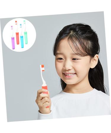 Buy Healvian 4-Piece Travel Toothbrush Set - Soft Foldable & Compact Camping Toothbrushes for Oral Care on-the-Go - Buy Online on GoSupps.com