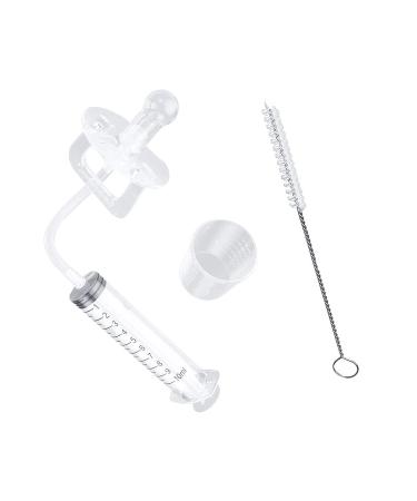 Baby Medicine Syringe Pacifier | Liquid Dispenser for Newborn & Infant | Oral Feeding Essentials (1 Pk) - Buy Online on GoSupps.com