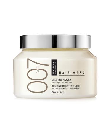 Biotop Professional 007 Keratin Hair Mask for Very Damaged Hair 18.6 fl oz 1.16 Pound (Pack of 1) - Buy Online on GoSupps.com