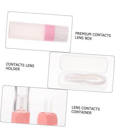 LALAFINA 8S Color Contact Lenses Organizer & Travel Kit - Eye Care Case Lens Container Portable Storage Bag (21x7x2.5cm) - Buy Online on GoSupps.com