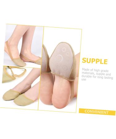 FRCOLOR Yoga Toe Protector Socks - 5 Pairs Non-Slip Forefoot Cushions for High Heels Breathable Palm Pads & Comfort for Every Step - Buy Online on GoSupps.com