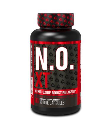 N.O. XT Nitric Oxide Supplement with Nitrosigine L Arginine & L Citrulline for Muscle Growth, Pumps, Vascularity, & Energy - Extra Strength Pre Workout N.O. Booster & Muscle Builder - 90 Veggie Pills 90 Count (Pack of 1)