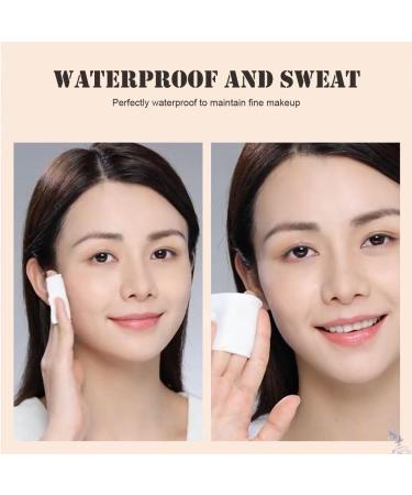 2 Pack Mushroom Head Air Cushion CC Cream BB Cream Concealer Lasting Nude Makeup Moisturizing Brightening Pigment CC Liquid Foundation Ivory - Buy Online on GoSupps.com