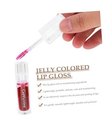 Housoutil 3pcs Lip Gloss Set - Moisturizing Glitter Makeup & Jelly Lipstick for Women | Travel Lip Tint & Lip Caring Beauty Products - Buy Online on GoSupps.com