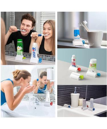 6-Piece Tuben Squeezer Set - Easy Tube Press for Toothpaste Hand Cream & Mustard - Colorful Rolling Squeezer - Buy Online on GoSupps.com