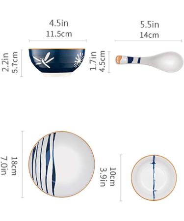 Dinner Plates 12-Piece Kitchen Dinnerware Set Ceramic Dinner Plate Set Includes Plates Dishes Bowls Service for 4 Modern Rustic Dinnerware Plates Kitchenware - Buy Online on GoSupps.com
