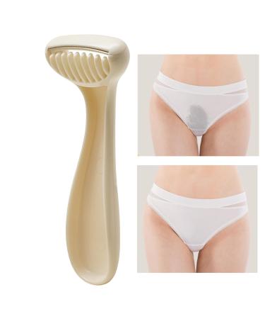Hugsweet women's razor for sensitive skin razor for women razors for intimate care personal care body razors personal careers body hair cutters for women for a gentle shaving white