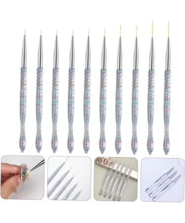 2sets Nail Art Drawing Pen Nail Tools Wire Pulling Tools Manicure for Nails Nail Art Liner Fashion Nail Art Pen Miniature Painting Nail Line Eyeliner Brush - Buy Online on GoSupps.com