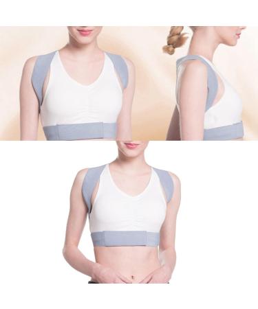 Adjustable Back Bandage for Posture Correction | Soft Breathable Neoprene | Comfortable Support for Women & Men (L) - Buy Online on GoSupps.com