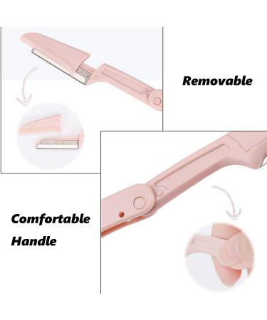 6PCS Eyebrow Shavers & Facial Hair Remover - Portable Dermaplaning Tool for Men & Women - Perfect Peach Fuzz Trimmer - Buy Online on GoSupps.com