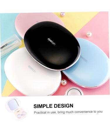 Homsfou 2er-Box: Contact Lens Case & Gua Sha Skin Care Set - Mirror Lens Holder & Cleaning Tools | International Shipping - Buy Online on GoSupps.com