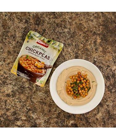 Gefen Organic Cooked Chickpeas 16.9oz (3 Pack) - Ready to Eat & Salad-Ready - Buy Online on GoSupps.com