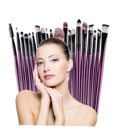 Didiseaon 20PC Soft Makeup Brush Set - Professional Beauty Tools for Eye Makeup Powder Application & Eyeshadow - Buy Online on GoSupps.com
