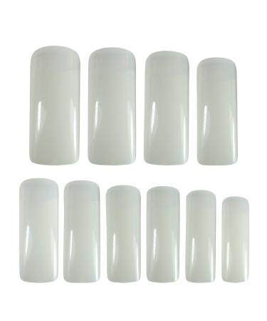 N&BF Classic Nail Tips - 500 PC Sorting Box | Professional Flexible & Versatile Nail Extensions | 10 Sizes | Made in EU | Perfect for Art Nails - Buy Online on GoSupps.com