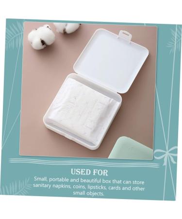 Anneomas 4 Partial Box Towel Storage - Stylish Period Bag for Teens & Women | Menstrual Tape Containers & Bandage Storage Solution - Buy Online on GoSupps.com